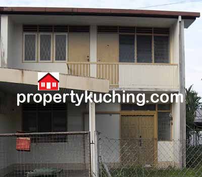 double storey corner house for sale, dua tingkat rumah tepi untuk dijual, Tabuan Jaya, Kuching