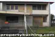 double storey corner house for sale, dua tingkat rumah tepi, Tabuan Jaya, Kuching