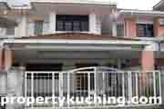 Kuching double storey for sale, dua tingkat rumah, Taman Height, Jalan Song