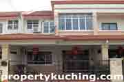 double storey house, dua tingkat rumah, Taman Sri Moyan, Batu Kawa Matang