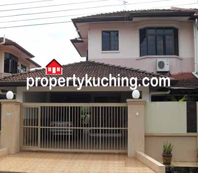 semi-d double storey house for sale, dua tingkat rumah kembar untuk dijual, Taman Wawasan, Arang Road