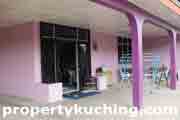 double storey semi-d house for sale, dua tingkat rumah berkembar, Green Road Kuching