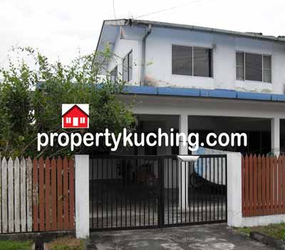 double storey semi-d for sale, dua tingkat berkembar untuk dijual, Seng Goon Garden, Kuching