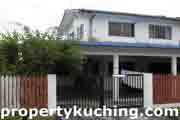 Kuching double storey semi-d for sale, dua tingkat berkembar, Seng Goon Garden, Kuching