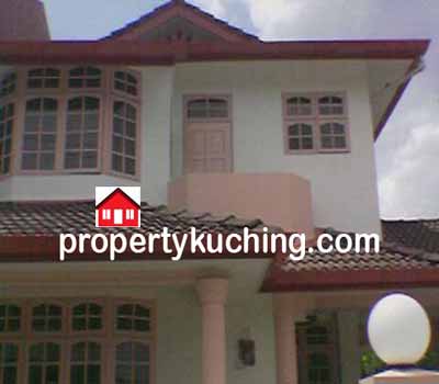 semi-d 2 storey house, semi-d 2 tingkat rumah, Sungai Maong, Green Road, Kuching