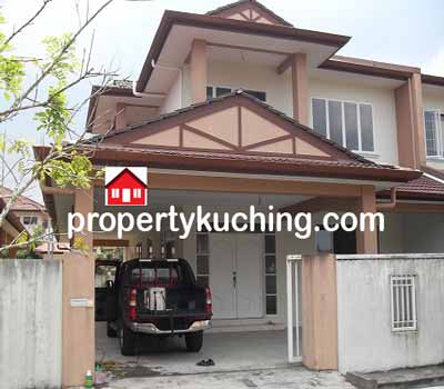 semi-detached house for sale, rumah berkembar dijual, Taman Batu Kawa, Kuching