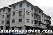 Selling Kuching medium cost flat, jual kos sederhana rumah pangsa, Arang Road, 4th mile