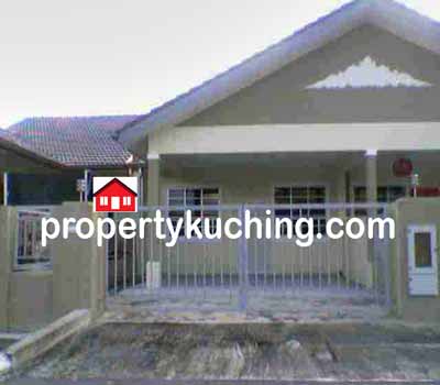 single storey for sale, satu tingkat untuk dijual, Taman Midway Crescent, Kota Samarahan