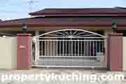 Kuching semi-detached house for sale, rumah berkembar satu tingkat, Tabuan Desa, Kuching