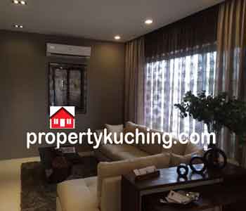 3s semi-detached house for sale, Taman Hui Sing, patio pool